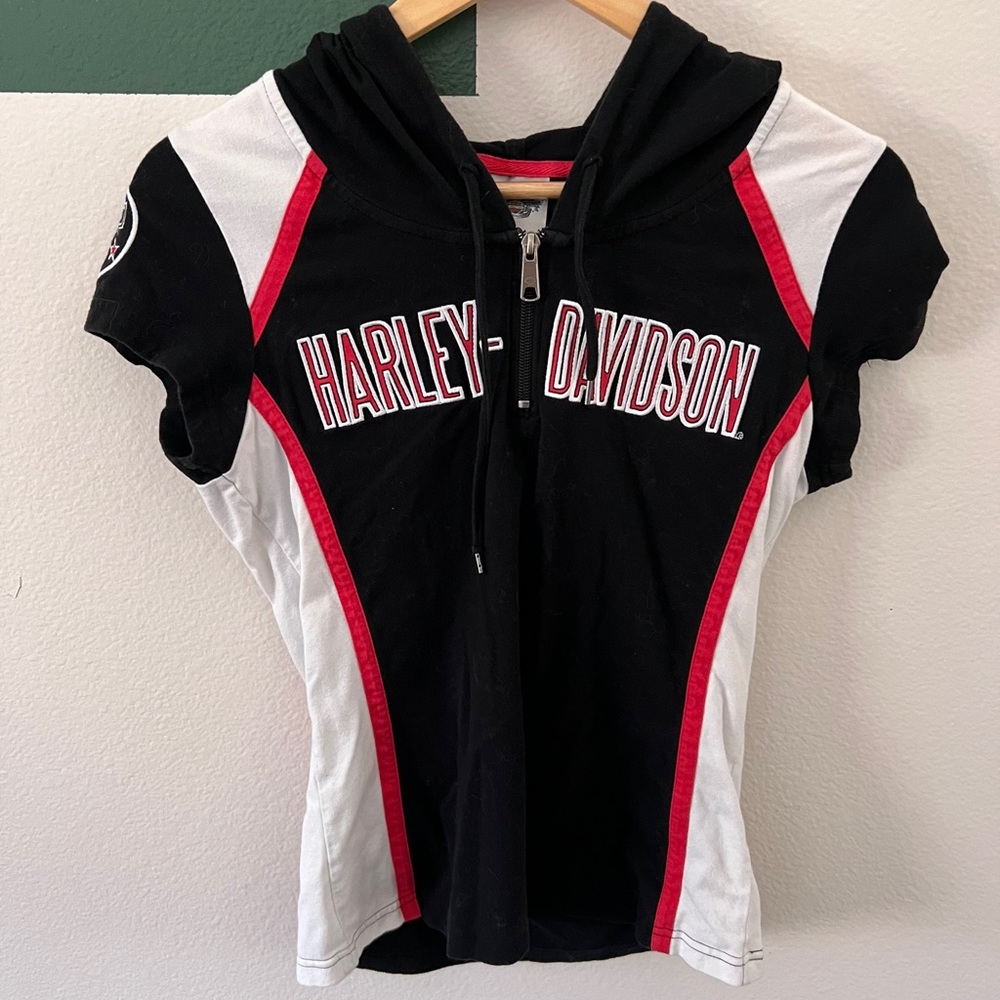 Harley Davidson fitted top